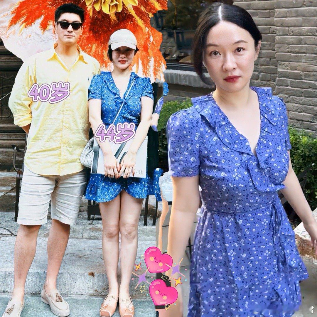 偶遇网友表示杜江一直在给霍思燕拍照，霍思燕本人特别漂亮，状态像二三十岁，霍思燕是
