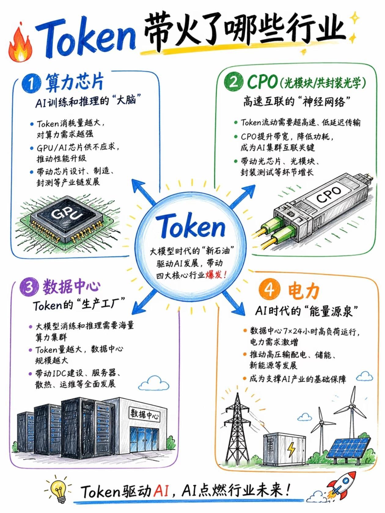 Token，AI时代的“新石油”，正在点燃这四大行业
 
你和AI的每一次对话，