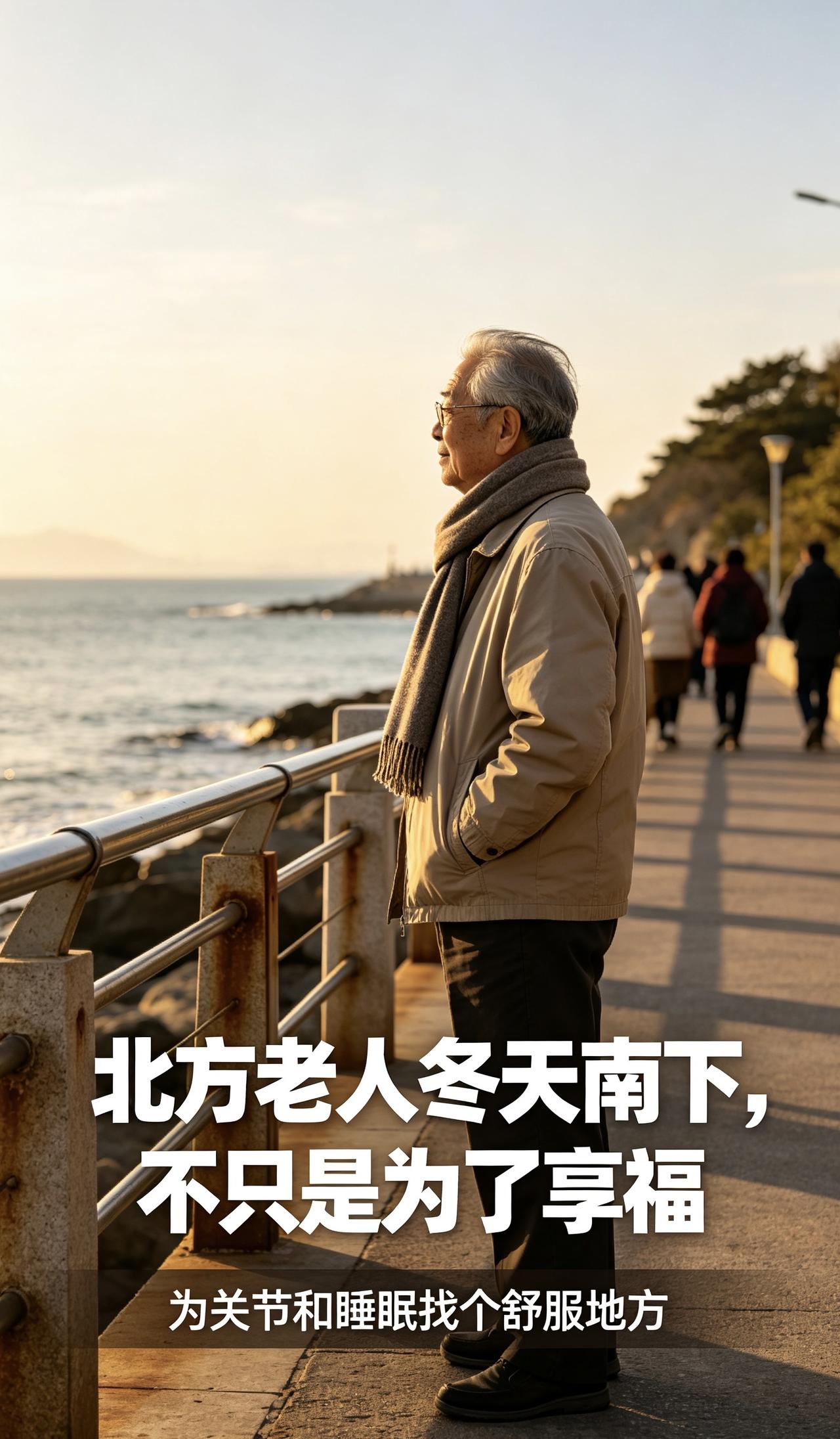北方老人冬天南下旅居，不是享福，是在给关节过冬
一到冬天，北方阴冷，很多老人关节