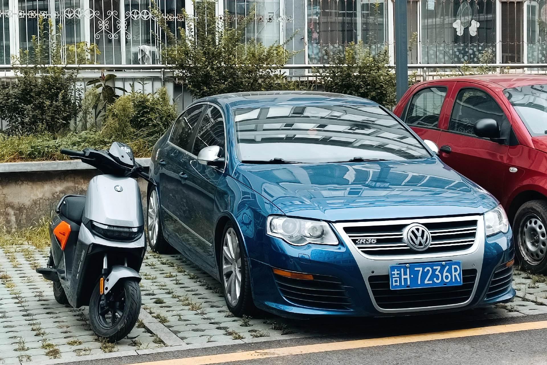 来自进口帕萨特的魅力