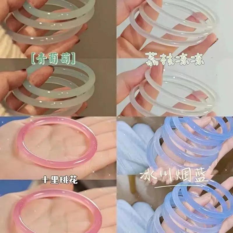 我终于找到适合夏天的仙女风手镯啦 我平时就喜欢买些小饰品。夏天到了，我就想找个清