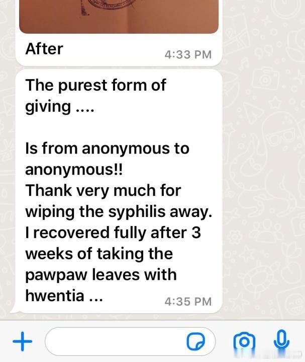 治疗梅毒和葡萄球菌感染的疗法摘下两片木瓜叶，加入10个压碎的黑胡椒（negro 