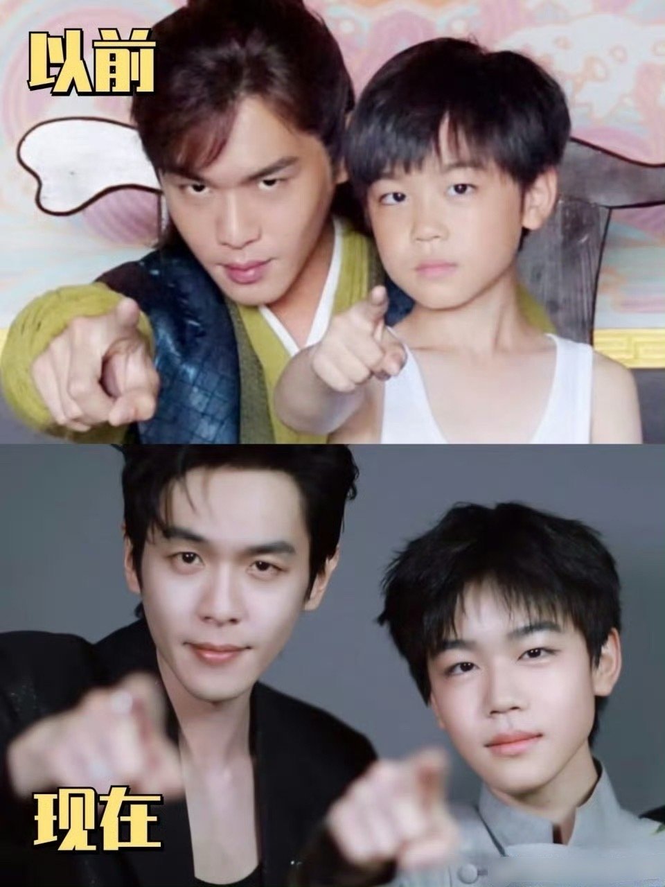 韩昊霖长得好像张若昀啊哈哈哈哈get到这对“跨年龄撞脸”了！这缘分也是没谁了～ 