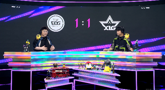 双方互爆选图，EDG 1-1 XLG战平无畏契约伦敦大师赛EDG胜者组对阵XLG