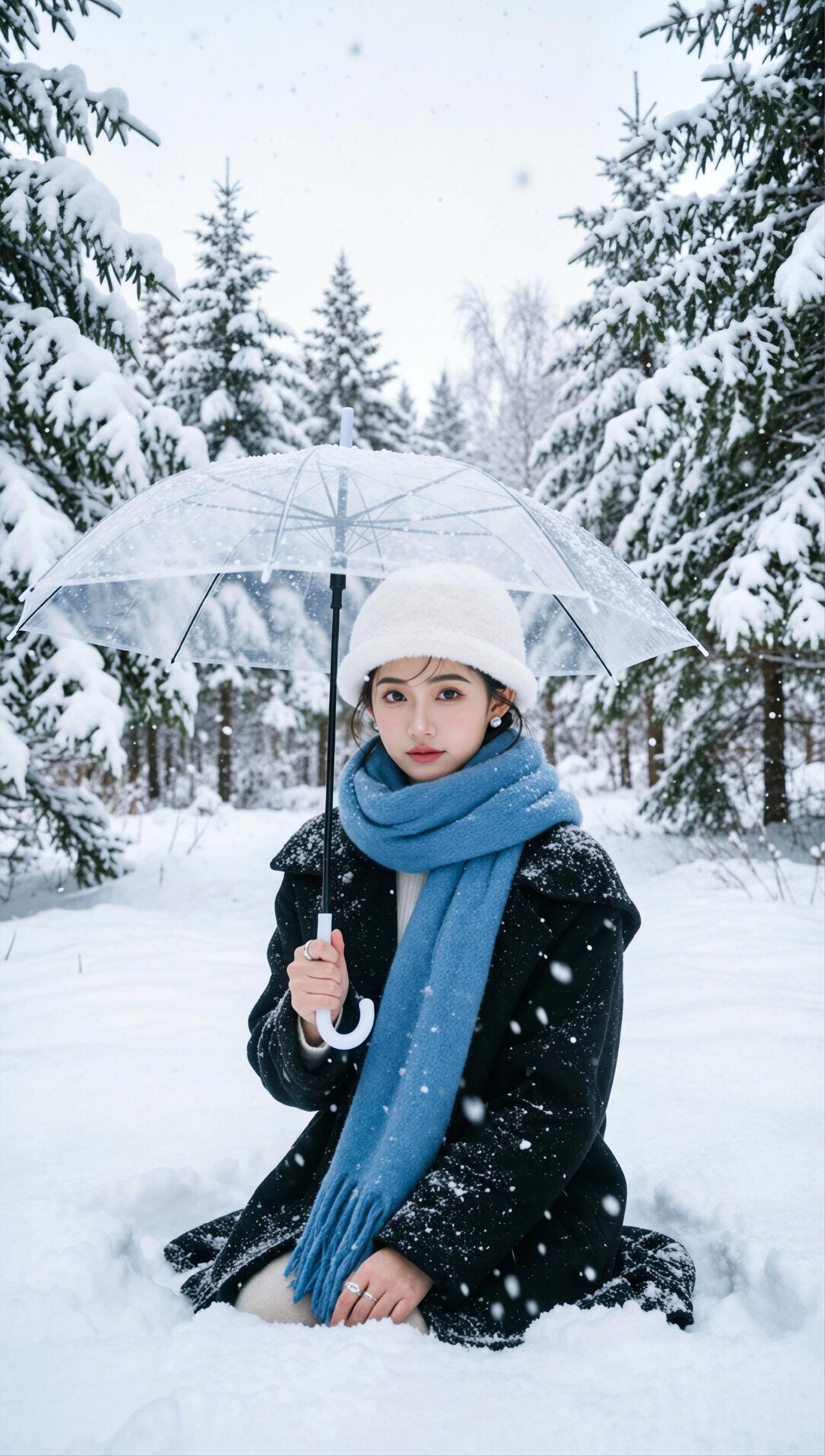一个人撑伞的浪漫