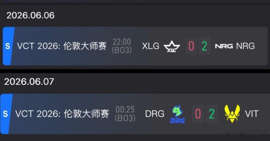 vctcn 昨日vctcn瑞士轮赛况，两支队伍外战被人0:4，我并不知道您们是怎