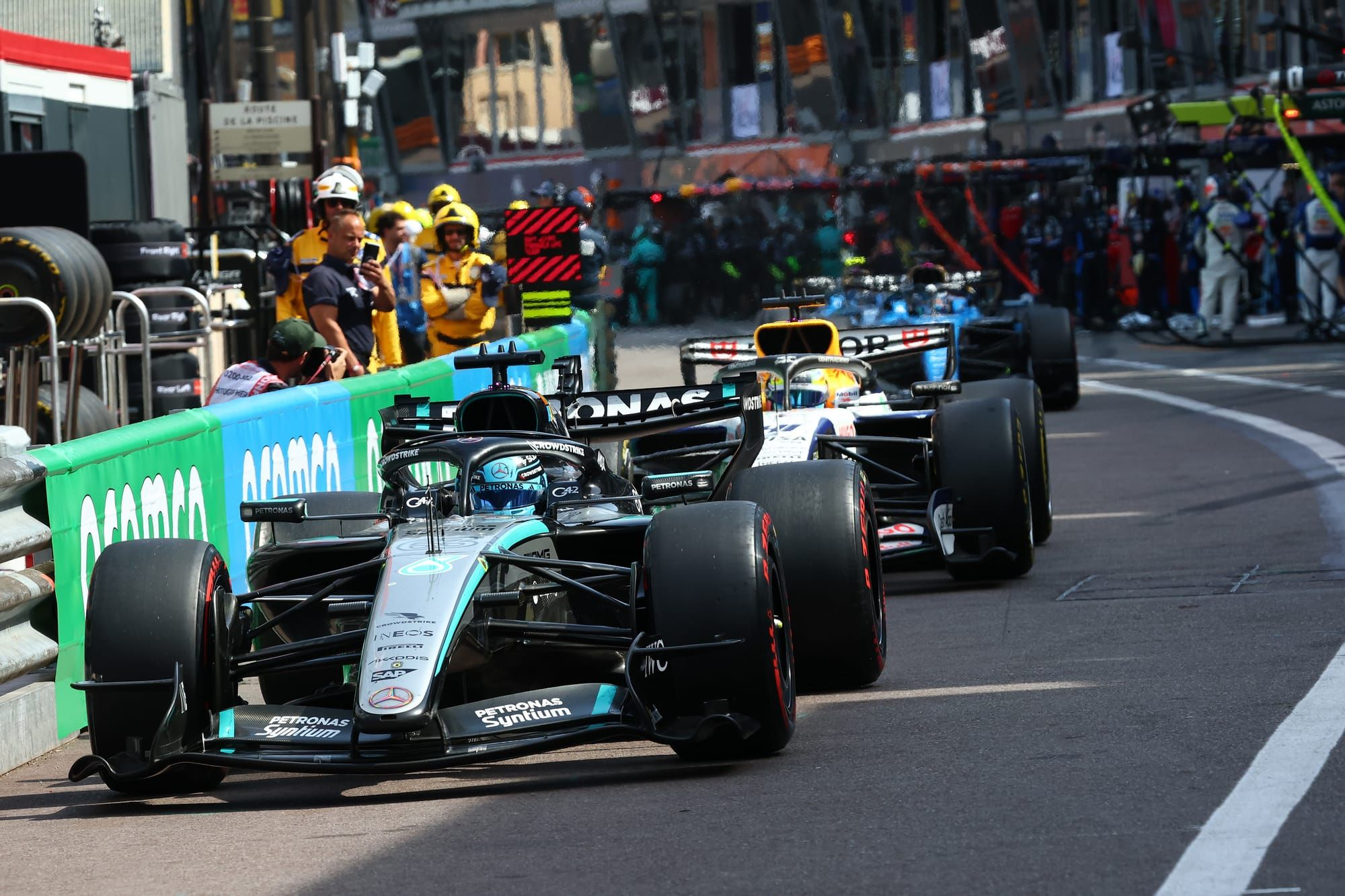 f1 梅赛德斯车队已经撤回了针对F1摩纳哥大奖赛结果提出的复审请求。 