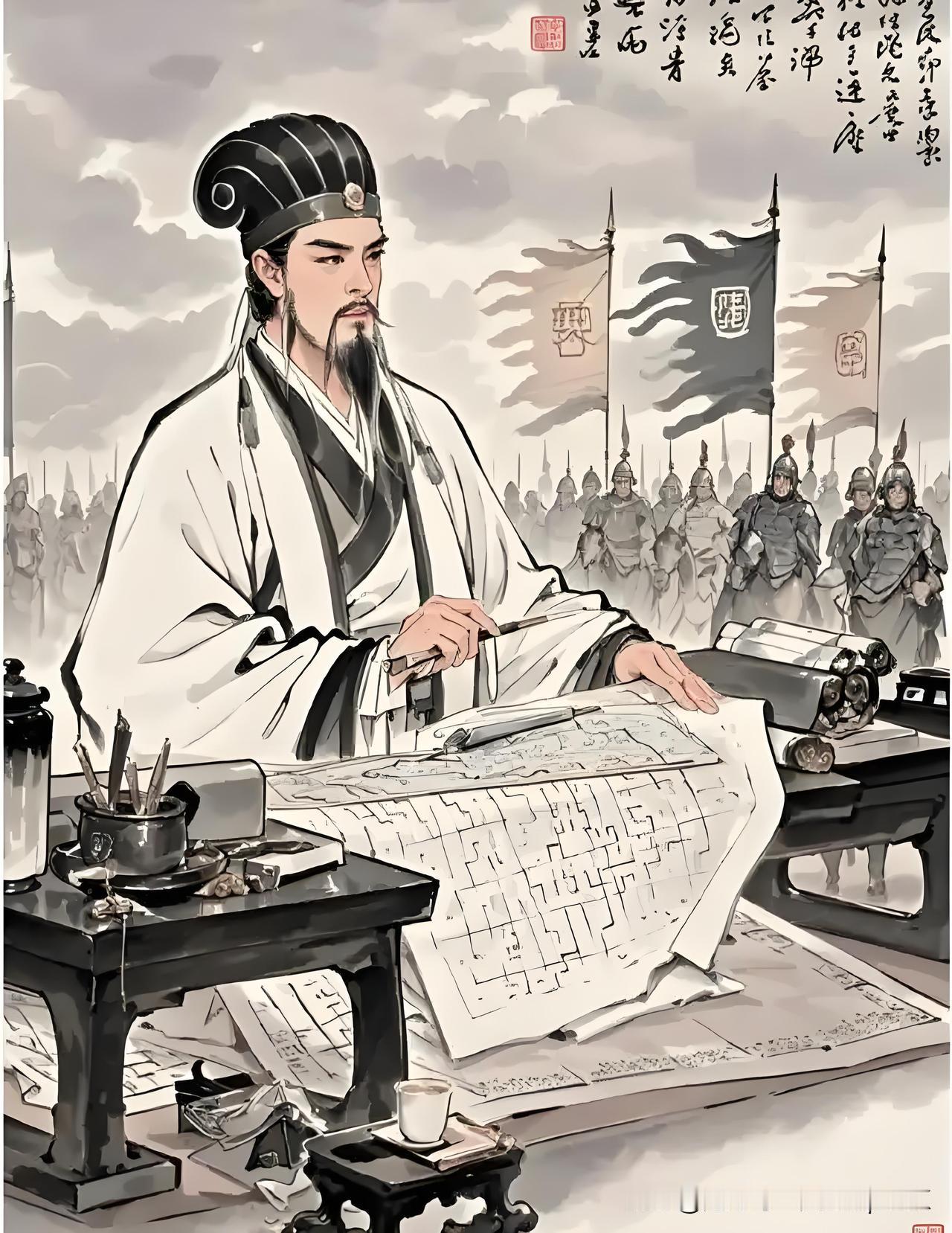 诸葛亮是不是“出色的军事家”?
在许多人的心目中，诸葛亮是一流的战略家、谋略家、