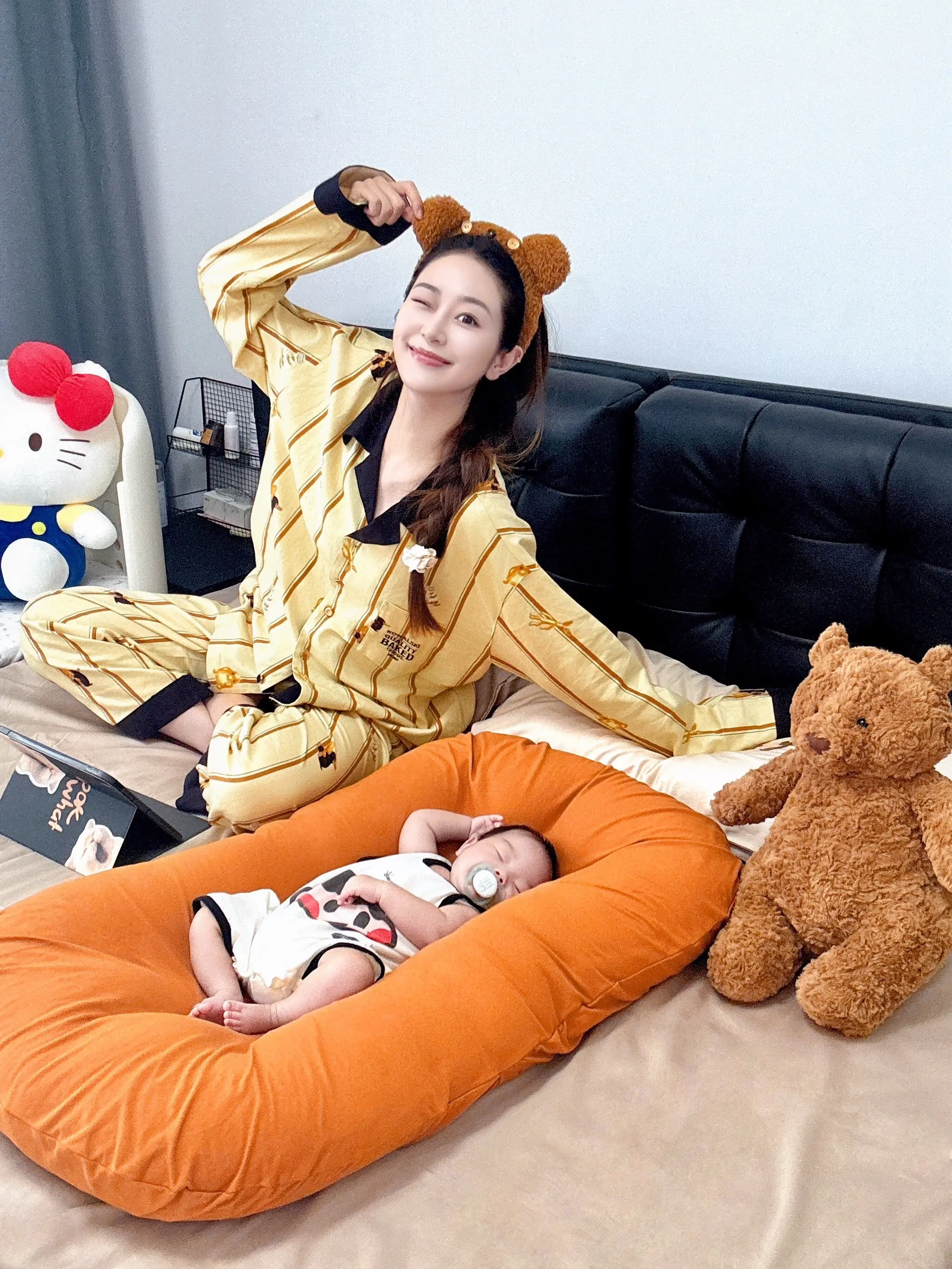 🔔叮咚～解锁在自己“小窝”里睡觉的小乐宝儿！
