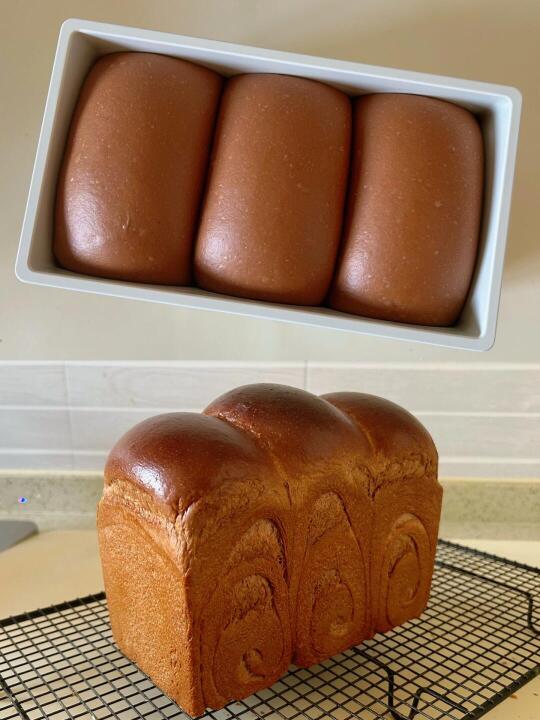 经典可可纯奶吐司🍞云朵般柔软配方超好用