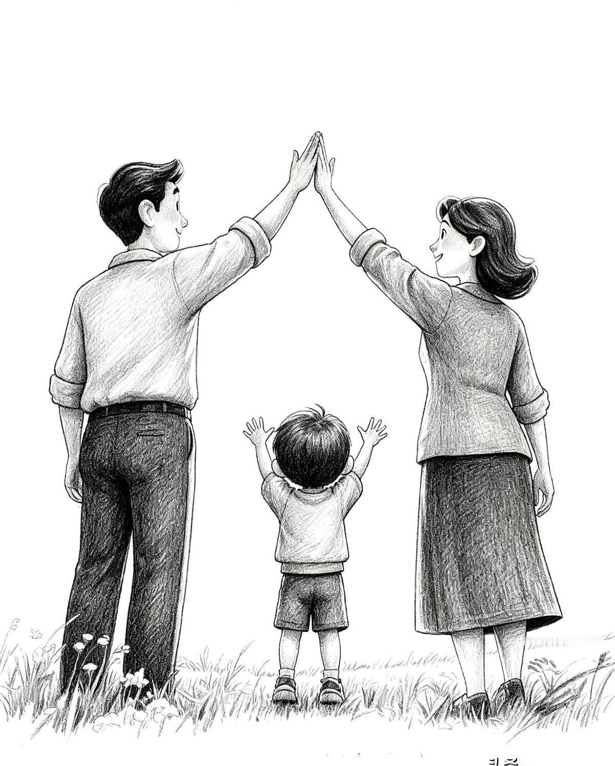 我算是想明白了。
别一天到晚琢磨给孩子留几套房、存多少钱了。
那玩意儿给多了，是