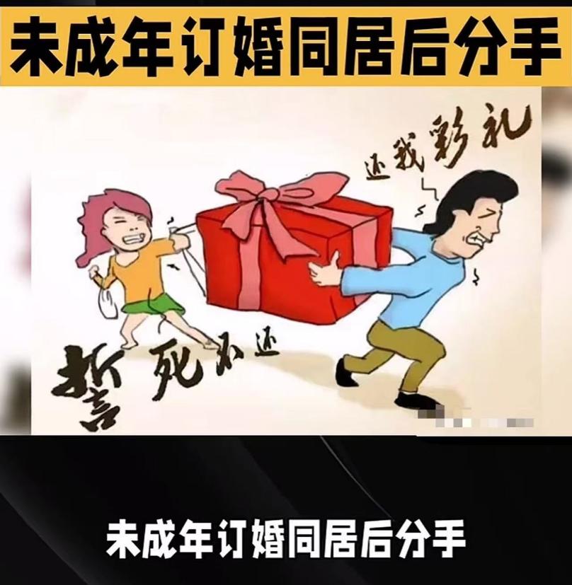 “又是订婚后报案强奸！”山东一名未满18岁的女孩，收了男方近20万彩礼后和男方同
