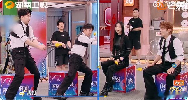 高瀚宇频频出错成靶心，张俪 “破案了” 秒跟开团，这波操作直接笑晕全场～ 