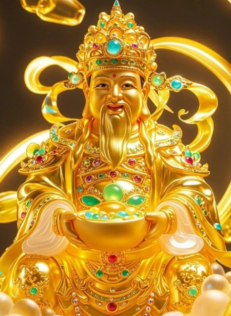 财神不请自来，为你服务三年，接财神咯  