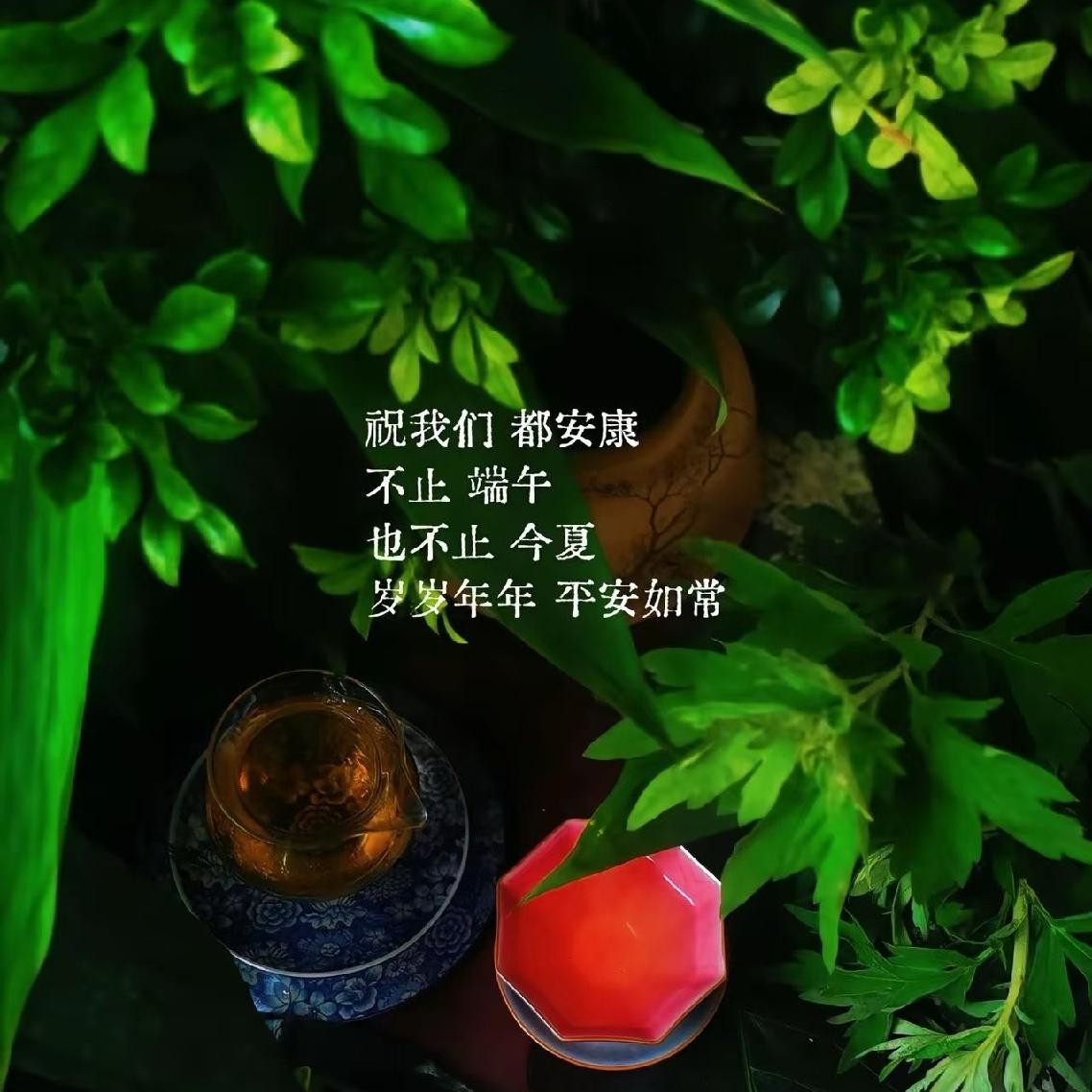 愿岁岁安康，手握清欢过日常，粽叶裹着岁岁温柔，艾草藏着人间期许。

一句最简单的