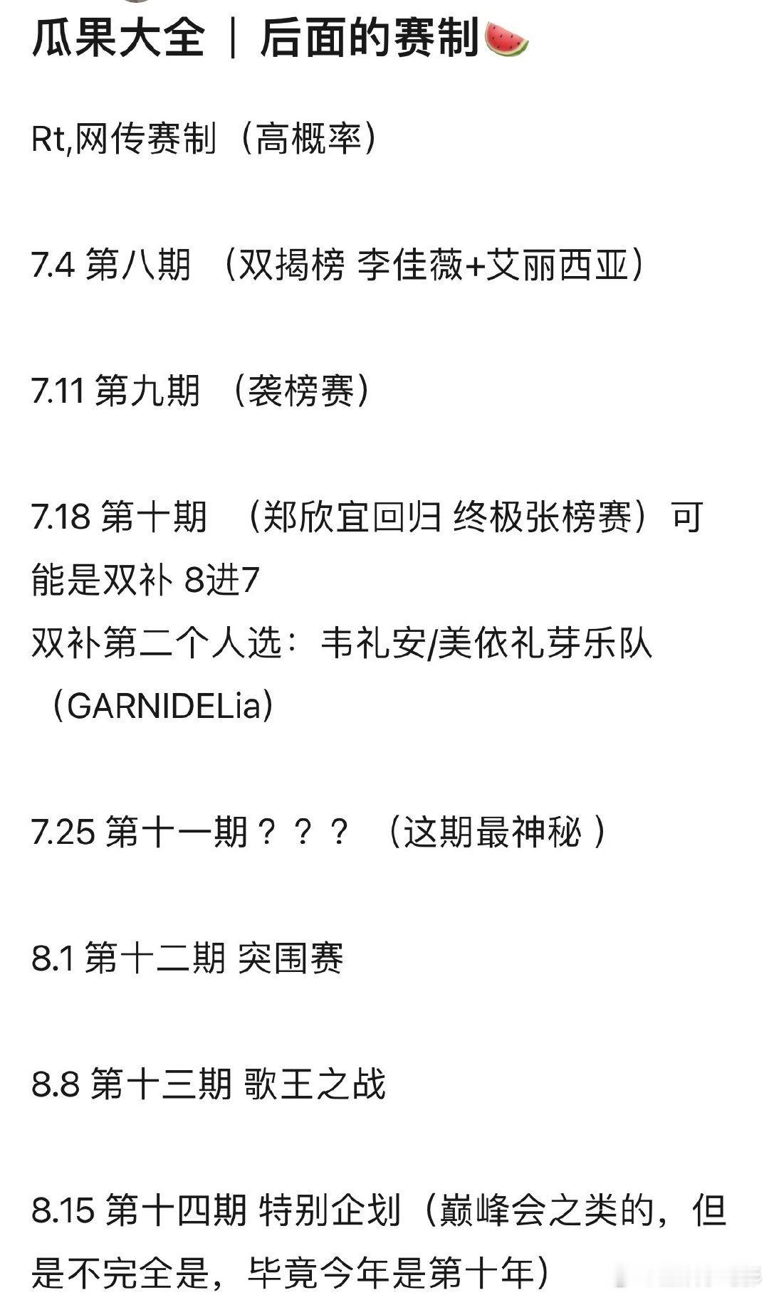 歌手后面的赛制歌手后续赛制歌手后面的赛制 ​​​