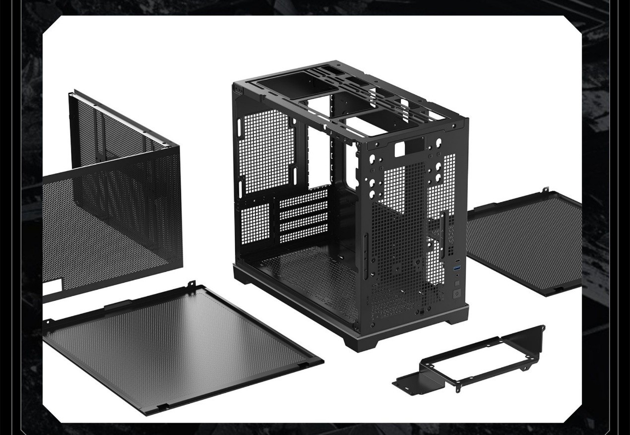 金属大师手提机箱，影驰小机箱来了！