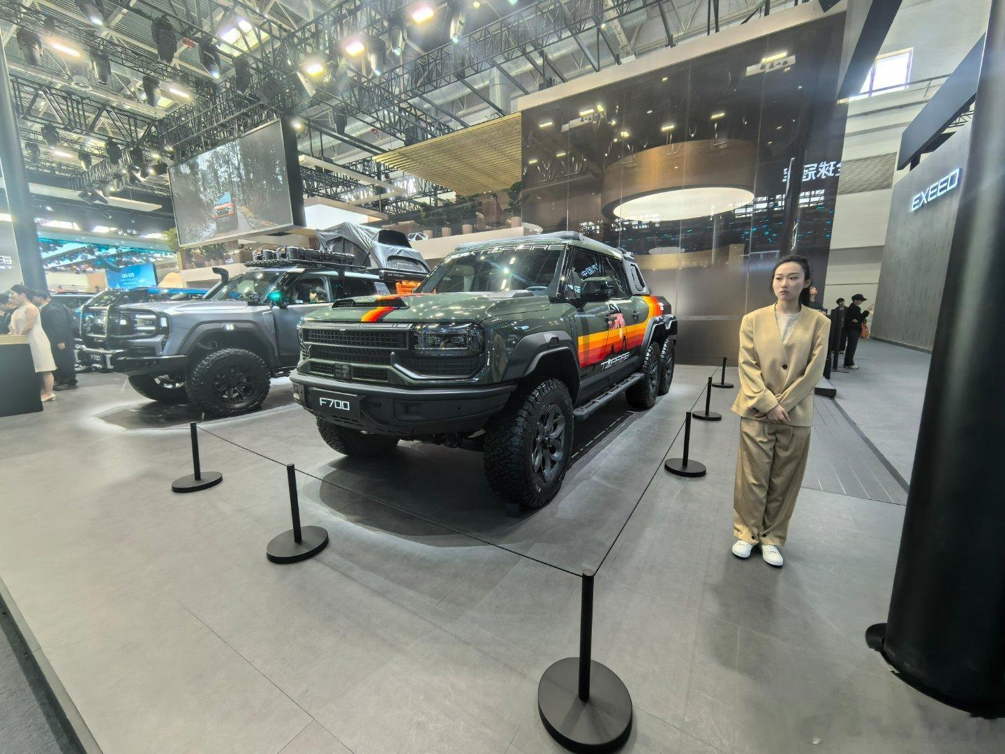 国产6X6，奇瑞进入越野圈就干大的，这好像比奔驰G看着霸气呀越野车2026北京车