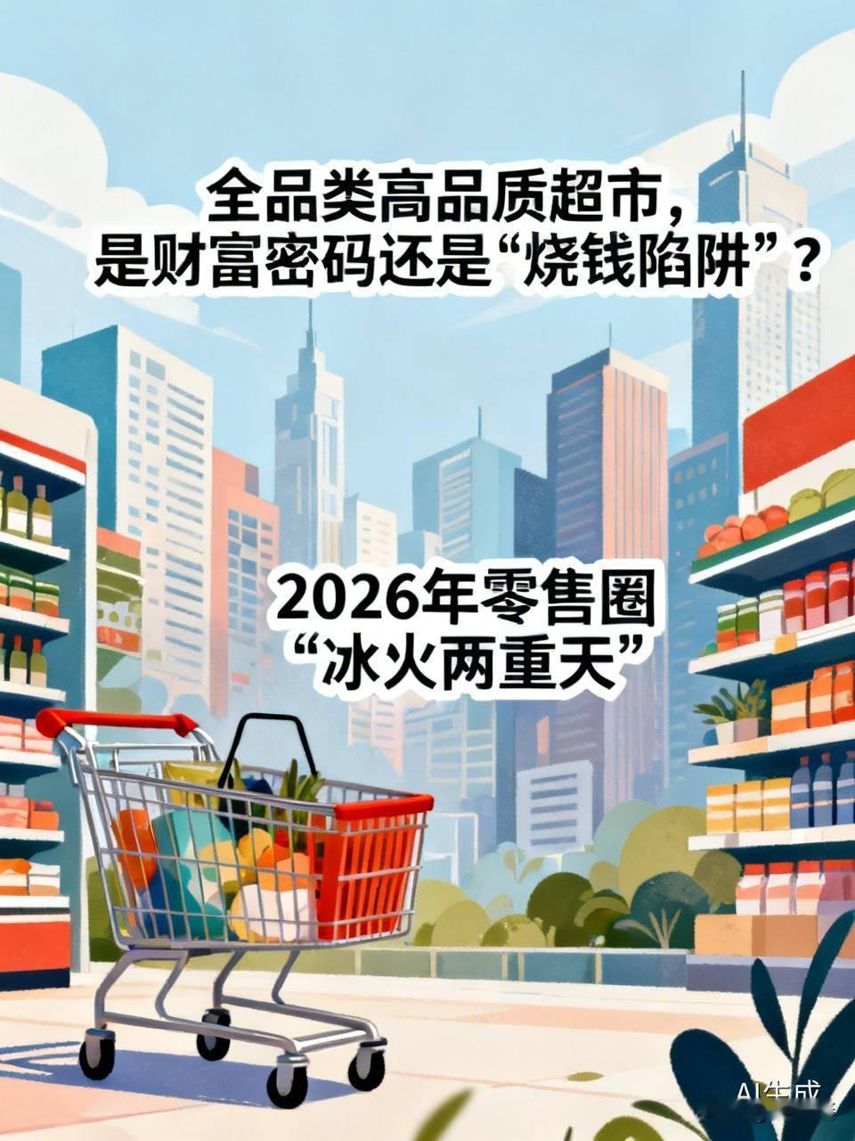 全品类高品质超市，是财富密码还是“烧钱陷阱”？

2026年的零售圈，正上演着一