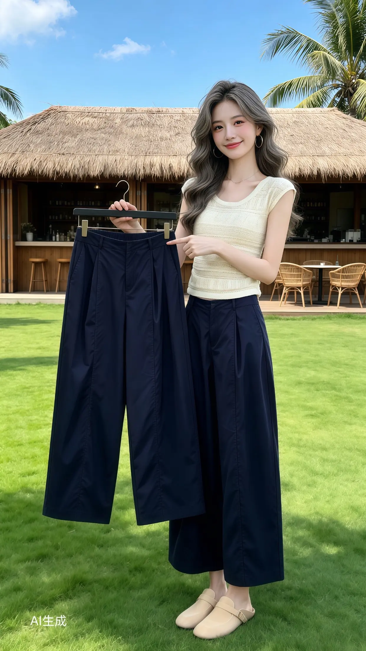 复古风穿搭 穿出自己的风格 一眼就爱上的神裤 夏季穿搭 休闲裤女夏