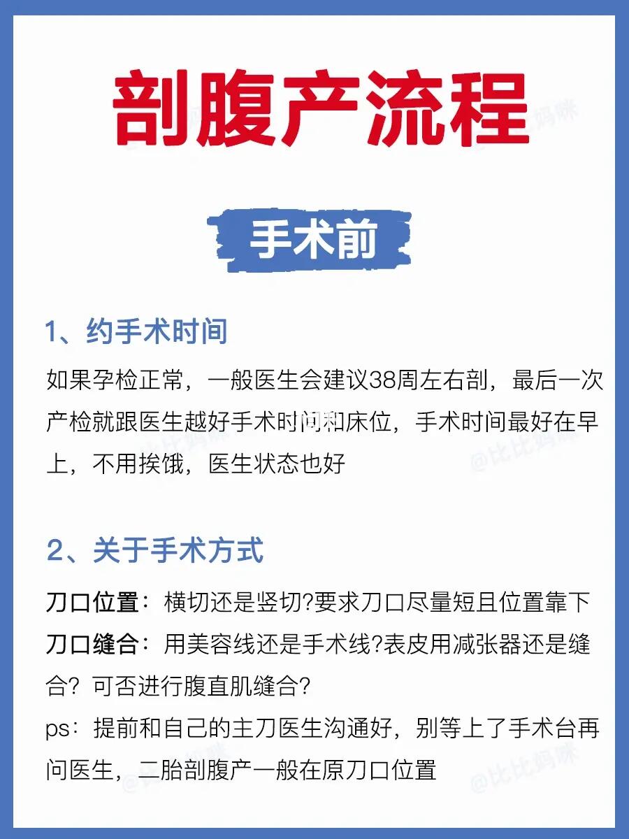 多希望我剖腹产时，有人告诉我这些❗️