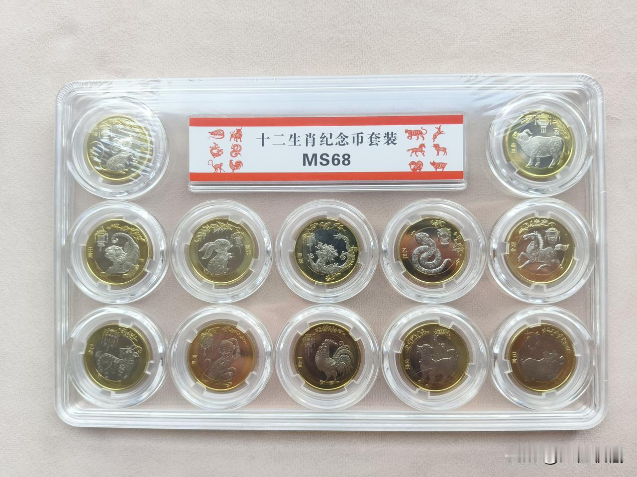 汇报一下7月份（2026年）第一轮和第二轮生肖纪念币的市场行情，价格仅供参考，具