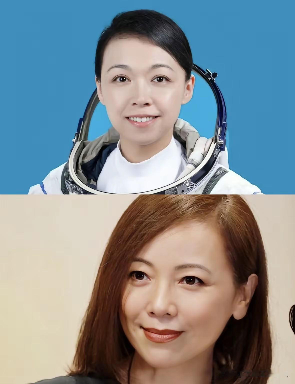 谁懂啊！刷到黎家盈的采访，第一眼还以为是邓萃雯穿了航天服——那眼神里的劲儿，又飒
