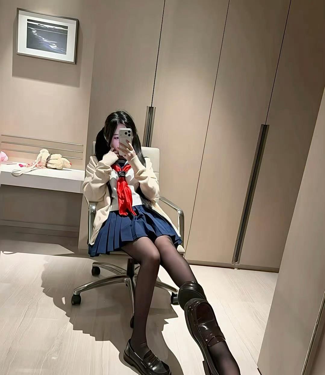 双马尾jk萌妹一枚～一口价 9.9打包带走    衡阳·回雁峰景区