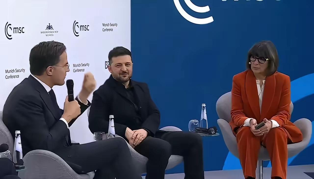 在慕尼黑安全会议上，北约秘书长吕特在和乌克兰总统泽连斯基交谈时语出惊人，称他曾和