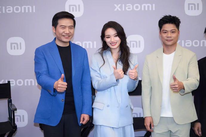 #雷军说SU7舒淇苏炳添莫名有缘#：SU7、舒淇、苏炳添，莫名就有缘分！ 