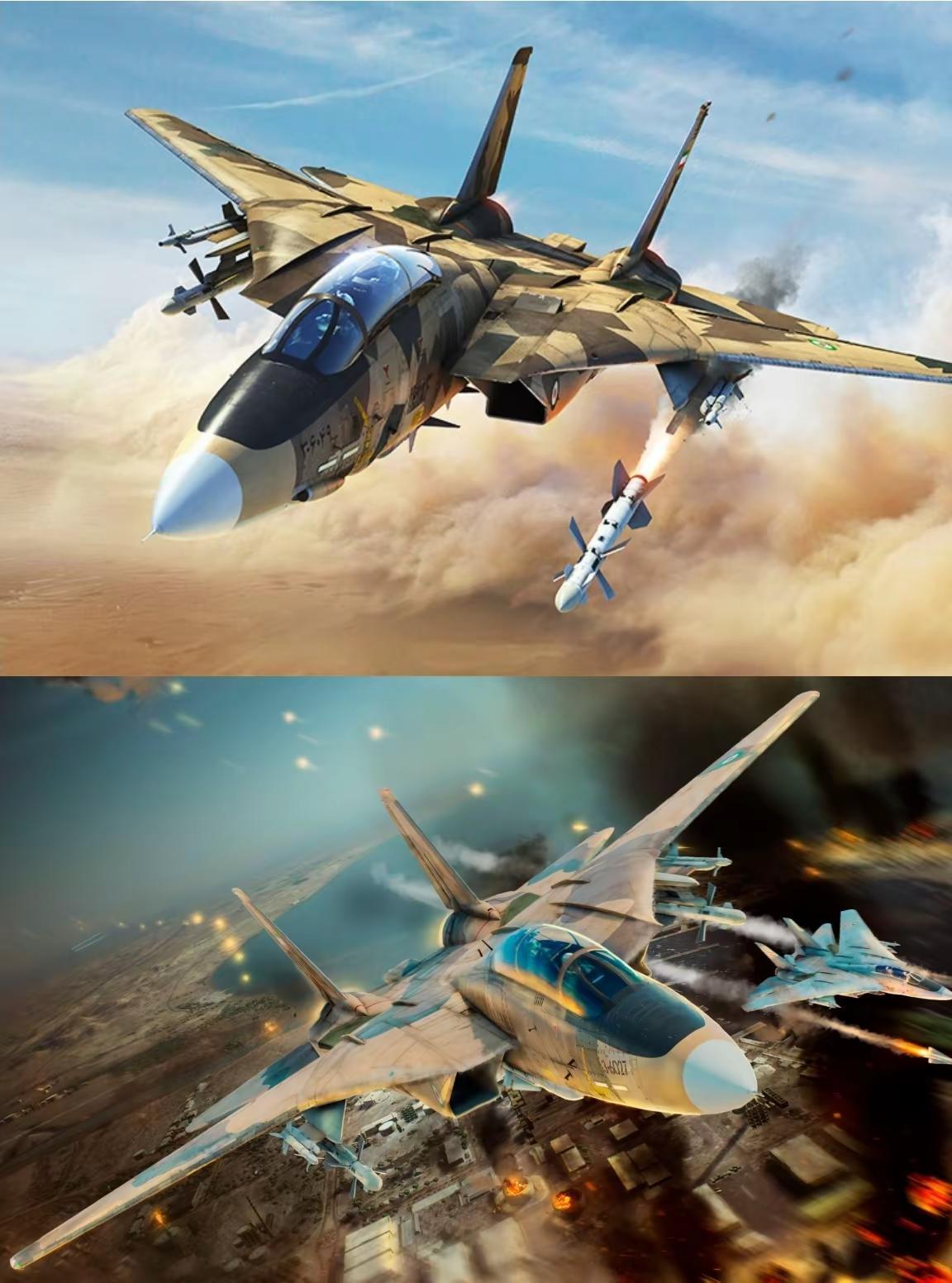 波斯猫：以色列宣布摧毁多架仅剩的F-14。f14雄猫战斗机 1979年刚伊朗剧变