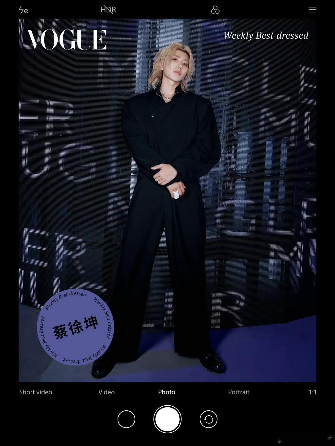 VOGUE男明星一周最佳穿搭蔡徐坤魏大勋檀健次王安宇 ​​​