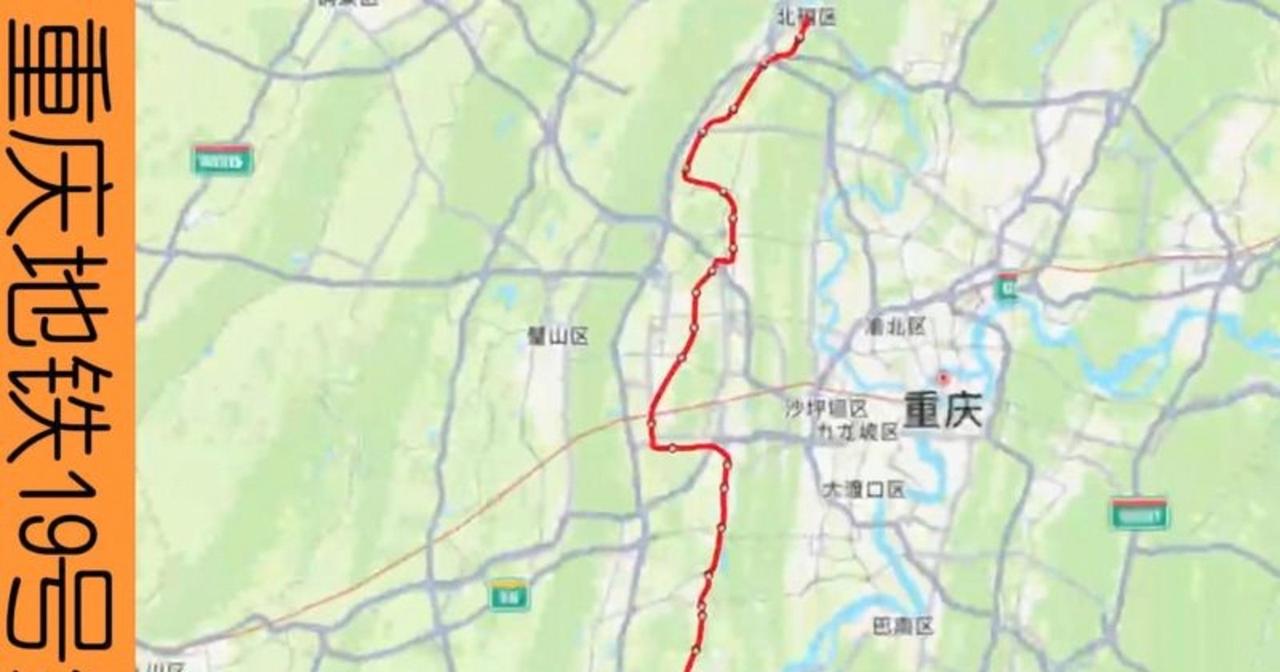 🚇 19号线一期（陶家至西彭段）

核心定位‌：西部槽谷南北向骨干快线，也是九