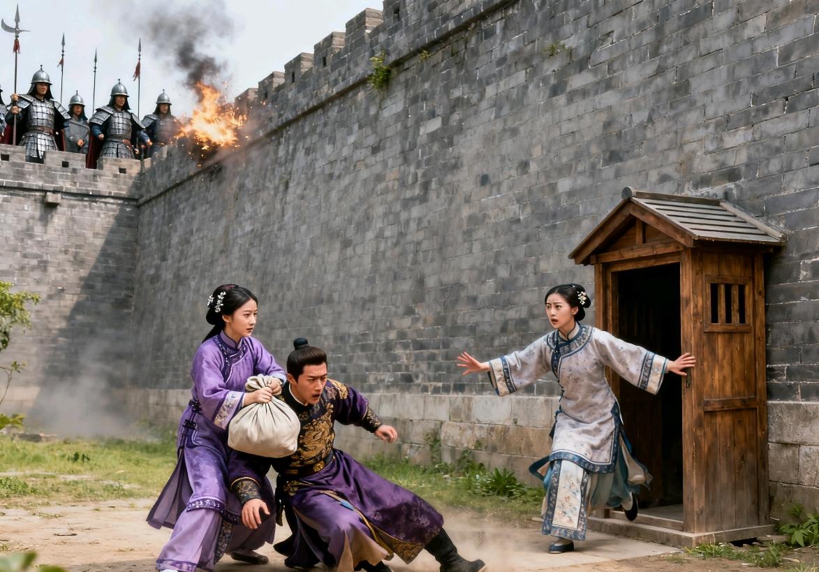 清朝，有个丫鬟长得特别漂亮，被少爷天天骚扰。她干脆将计就计，让少爷夜里去阁楼找她