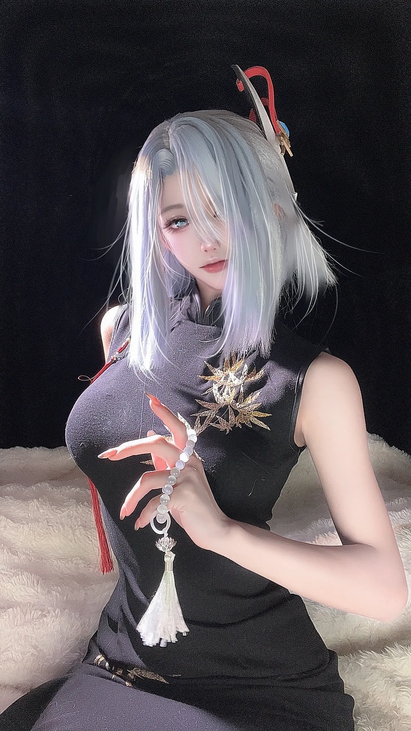 每次看见好看旗袍都想给申鹤。