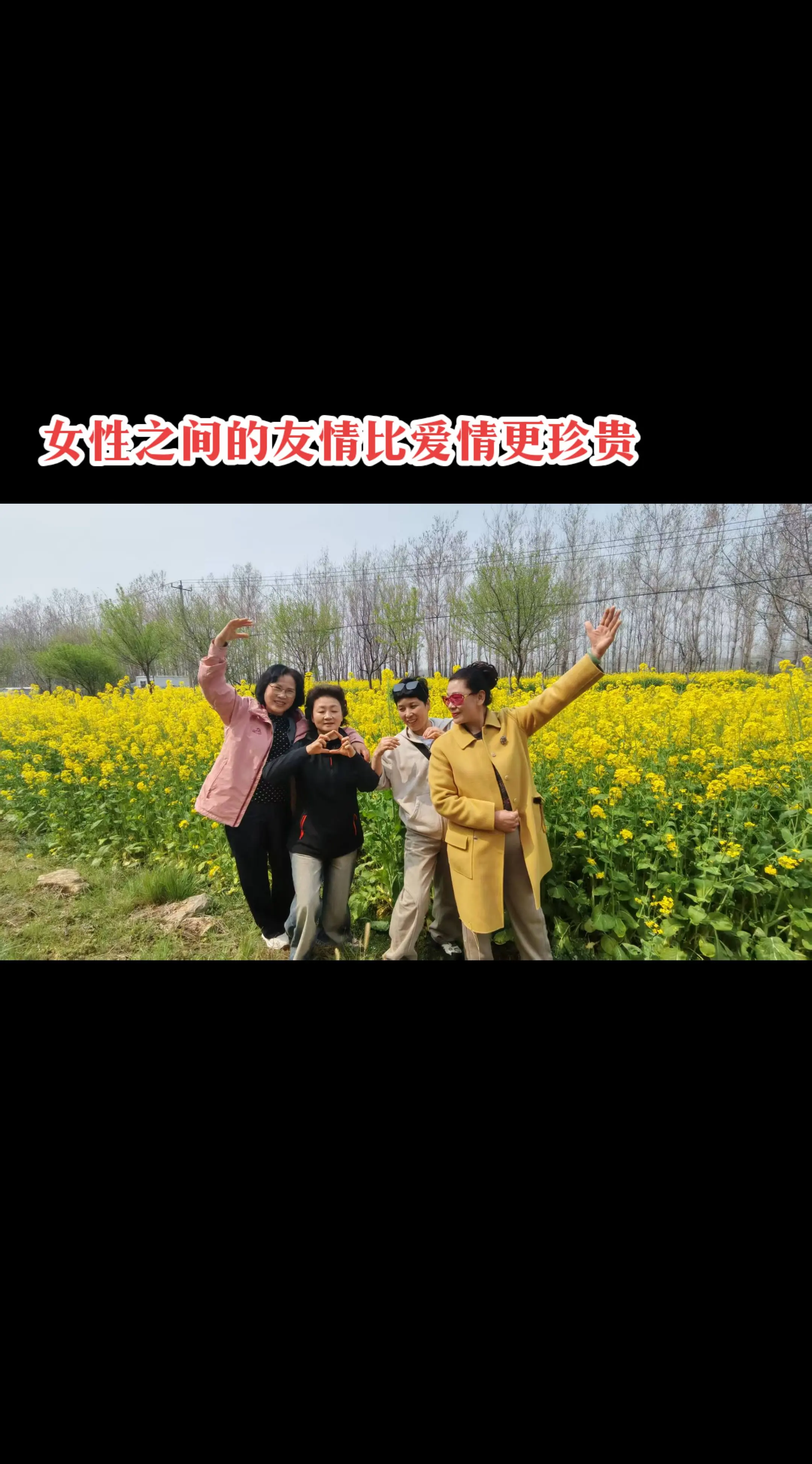 遇挚友，如逢春。 朋友这一页，应是芝兰同芳，管鲍同契。我细数，我珍重！