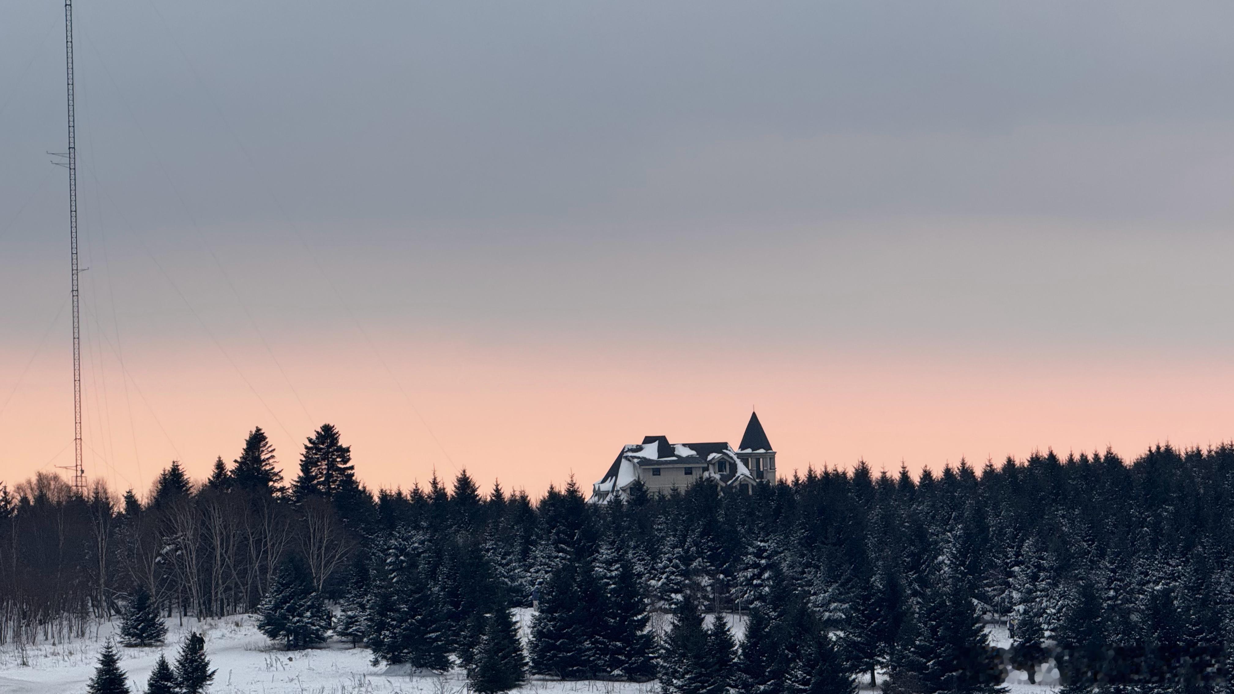 今天看到了很美的落日每天都有惊喜，真好呀！ 