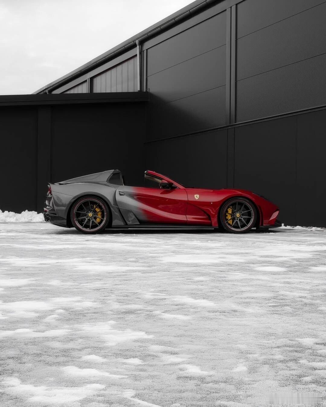 Novitec N-LARGO 改装版法拉利812 GTS，这是一台由德国顶级改