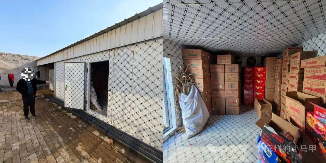 滨州无棣警方查获非法烟花爆竹窝点

12月17日，山东滨州无棣警方联合巡查抓获非