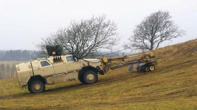 每天认识一件兵器 德国“野犬”式全方位防护运输车“野犬”式全方位防护运输车（Al