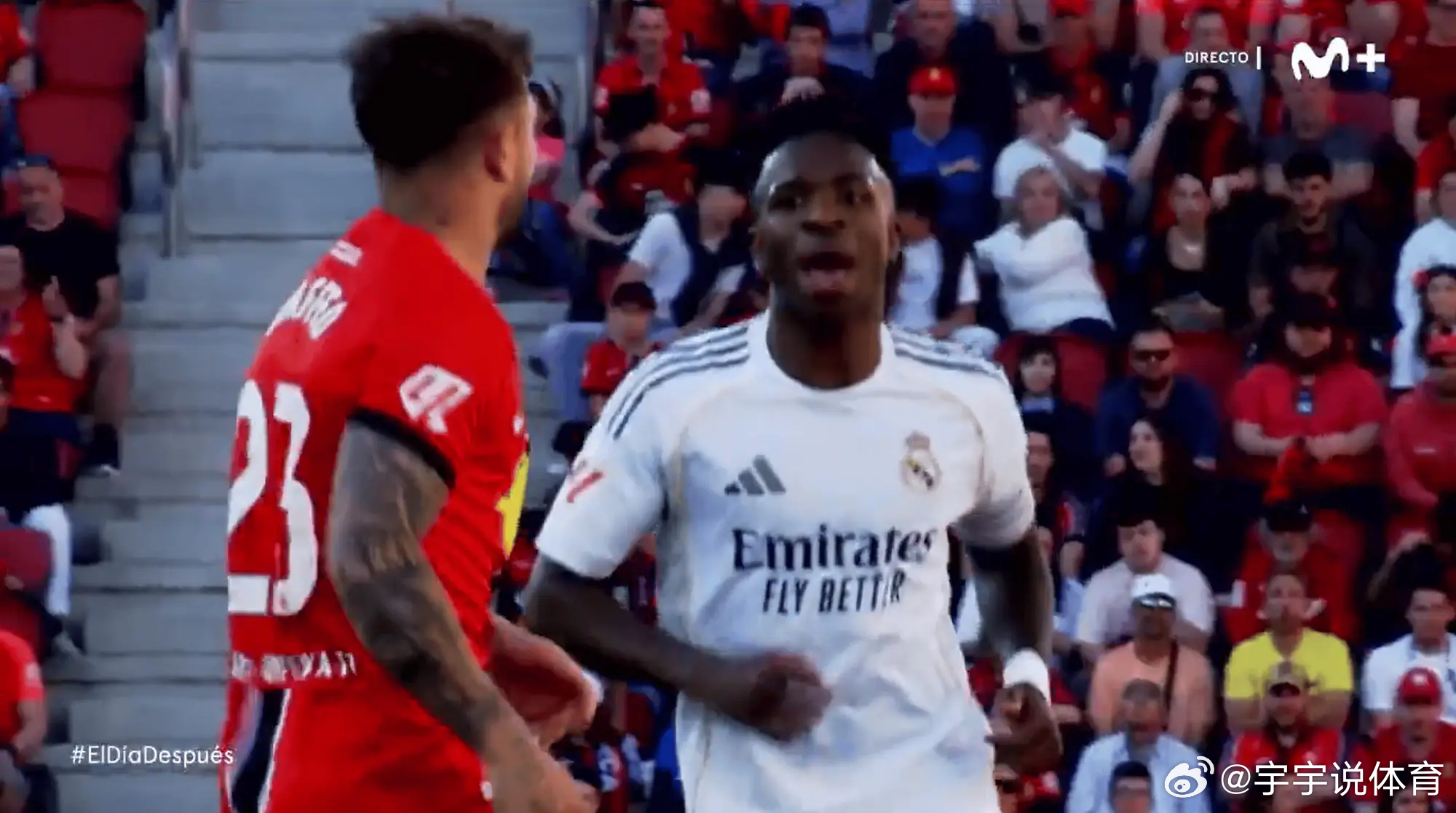 维尼修斯怒喷马菲奥“我要杀了你”，后者回怼“爱哭鬼”欧冠皇马