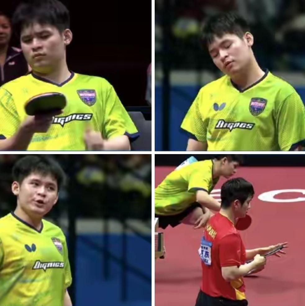樊振东赢球，却把林诗栋“打自闭”？
这波自我怀疑，反而是好事！
 
场上那模样太