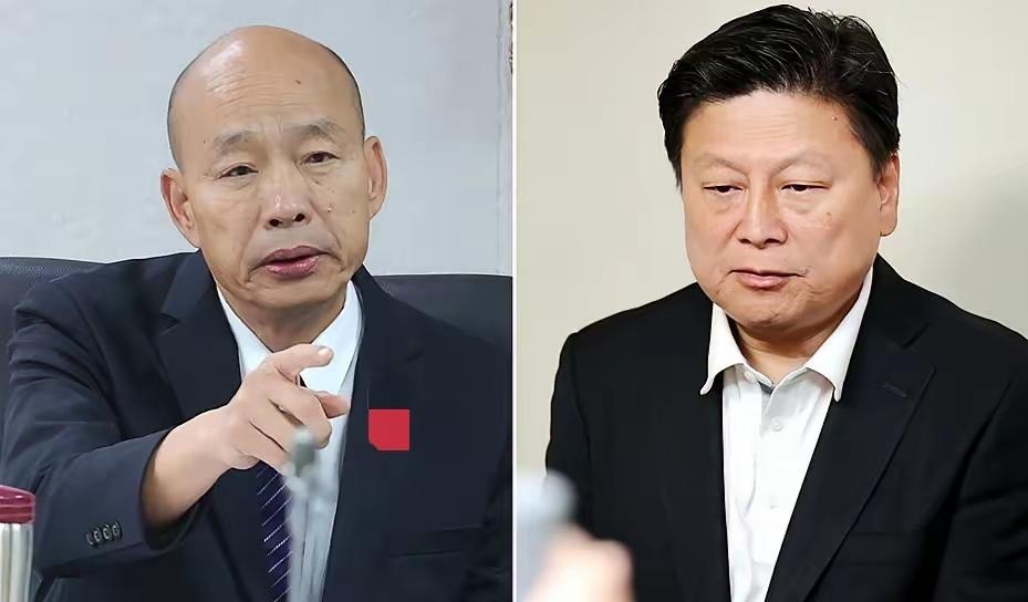 韩国瑜说立法院被国民党这帮“黑暗力量”控制住了，他说这话，真是该死，亲自砸了国民