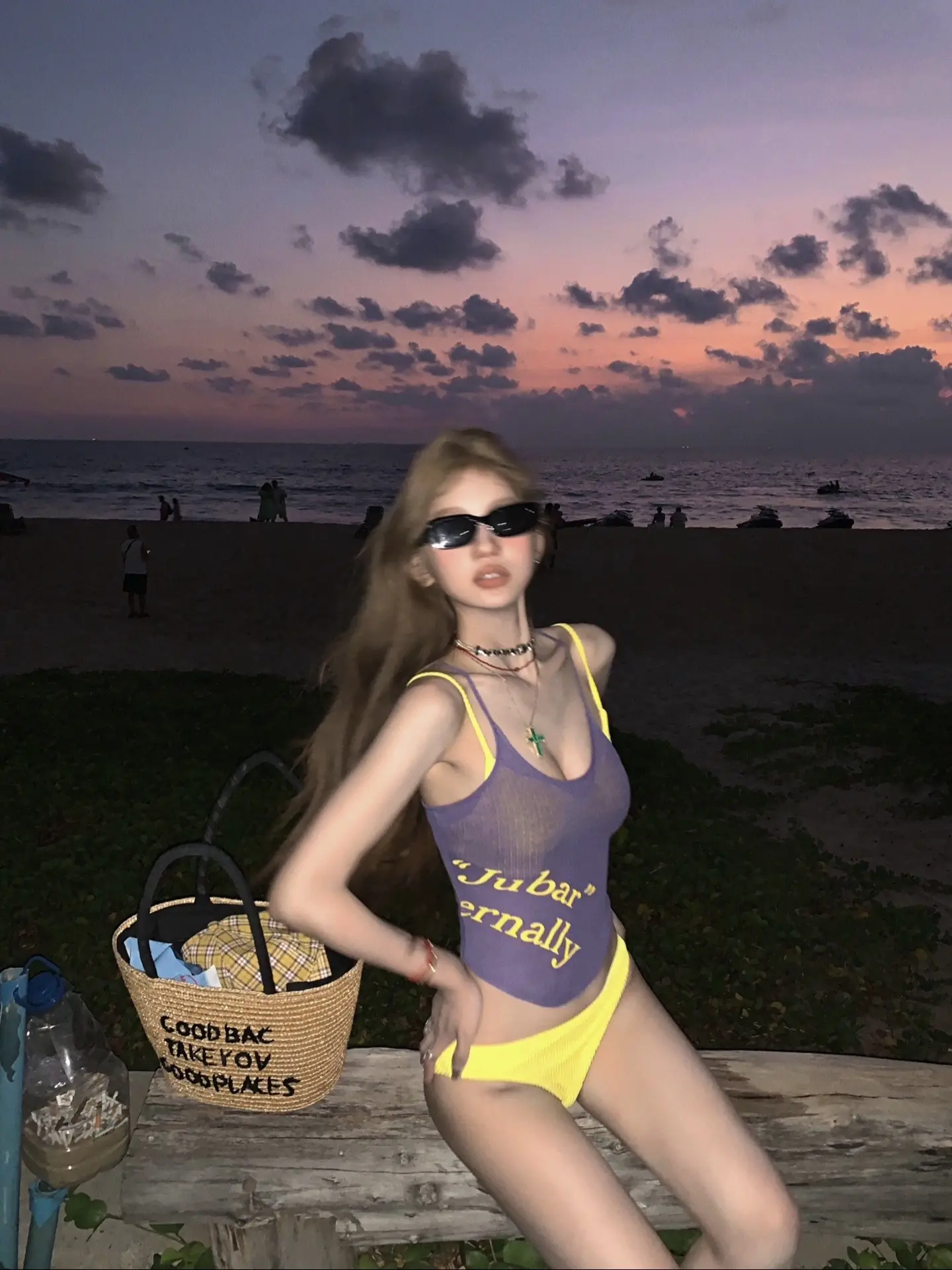 泰兰德穿搭🏖️偶遇花少录制 好开心！