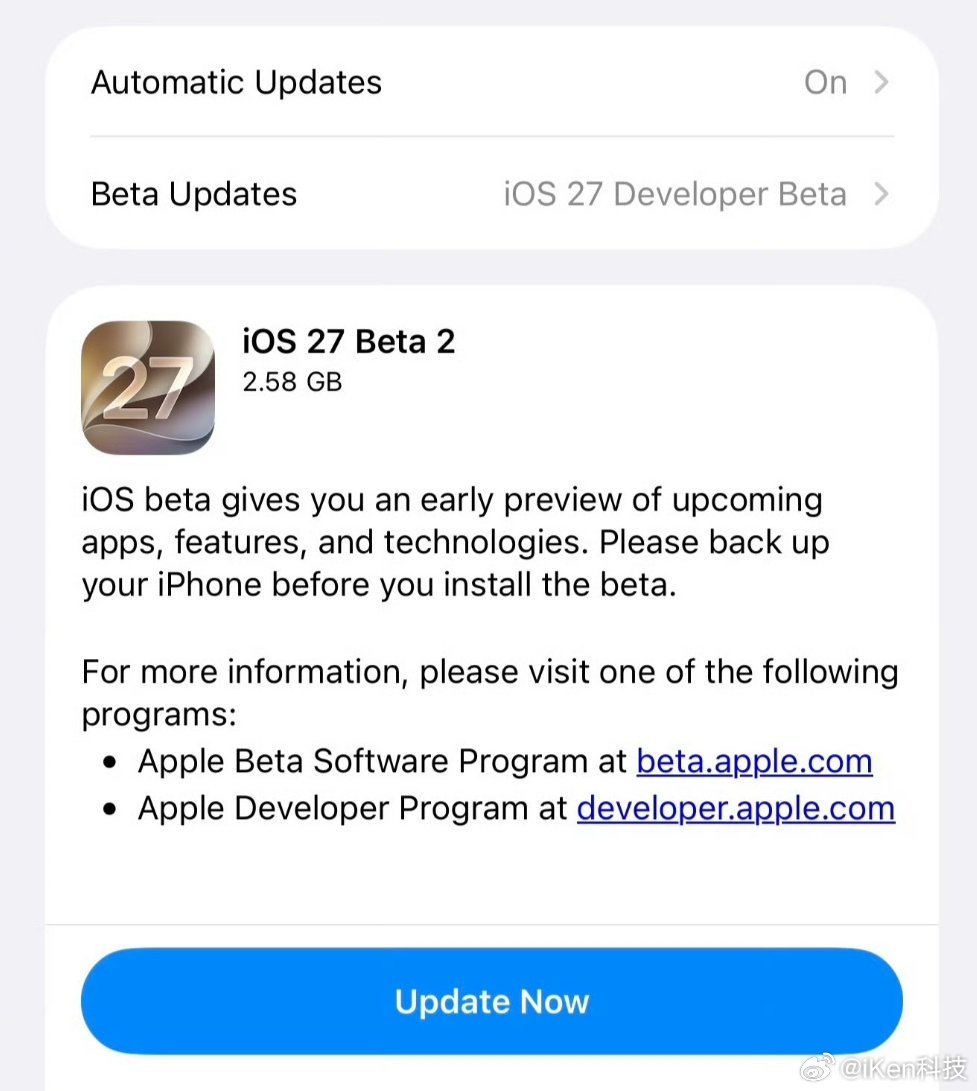 iOS27升级SiriAI性能iOS27看起来是不错哈但是国行没有……故事结束了