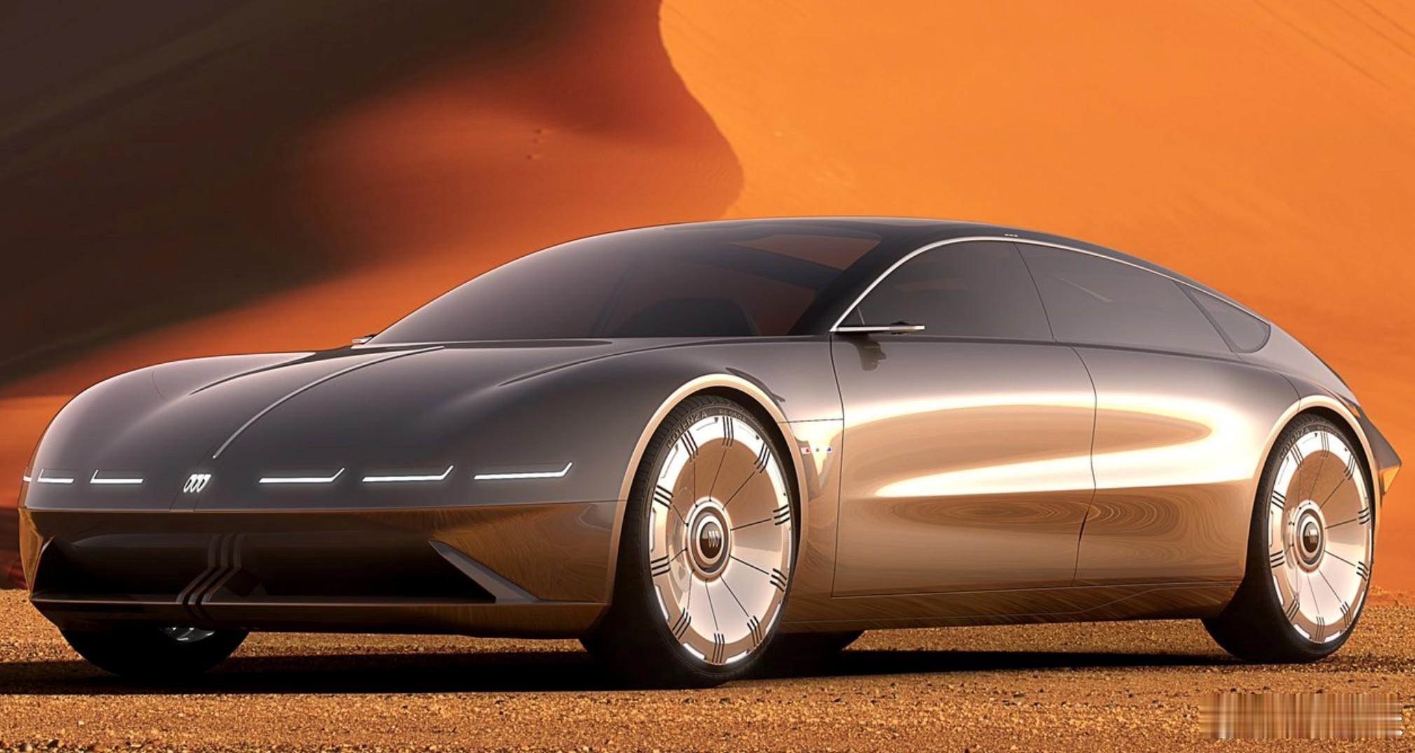 别克Electra Orbit概念车融合1950年代太空美学与纯电科技，近6米车