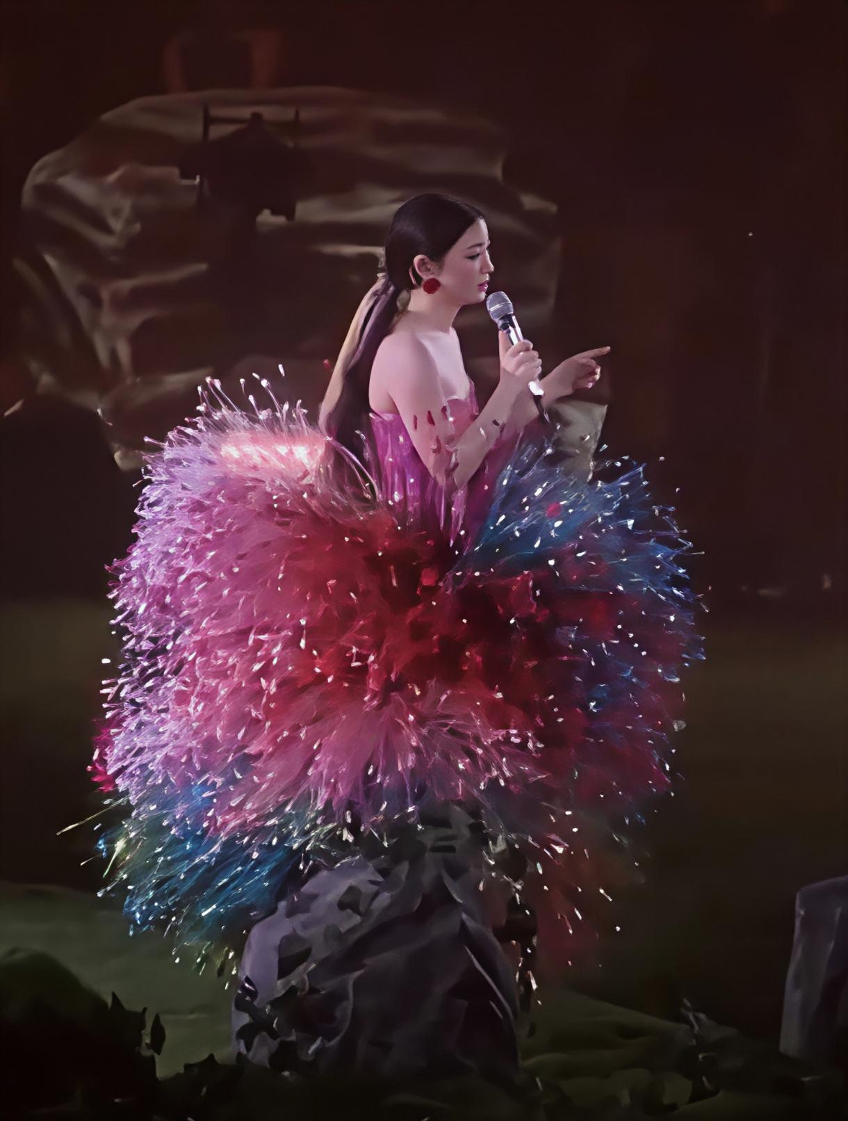 谁能来科普一下
昨晚单依纯在演唱会上说的这句话是什么意思？为什么感觉听着有点怪怪