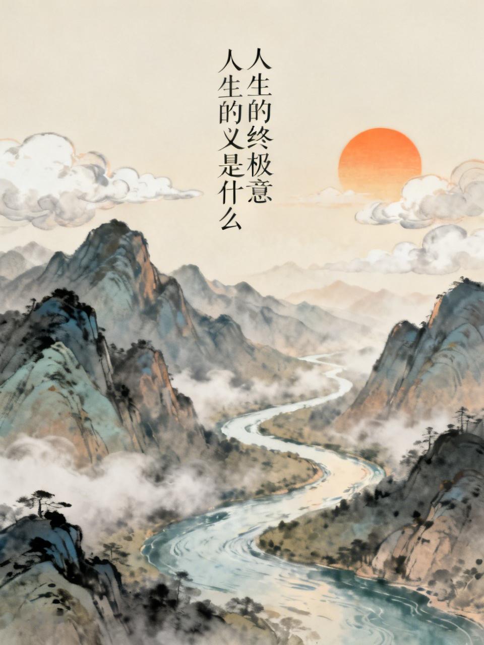 人生的终极意义，从来没有标准答案。存在主义说宇宙本无预设意义，人能凭自由选择和行