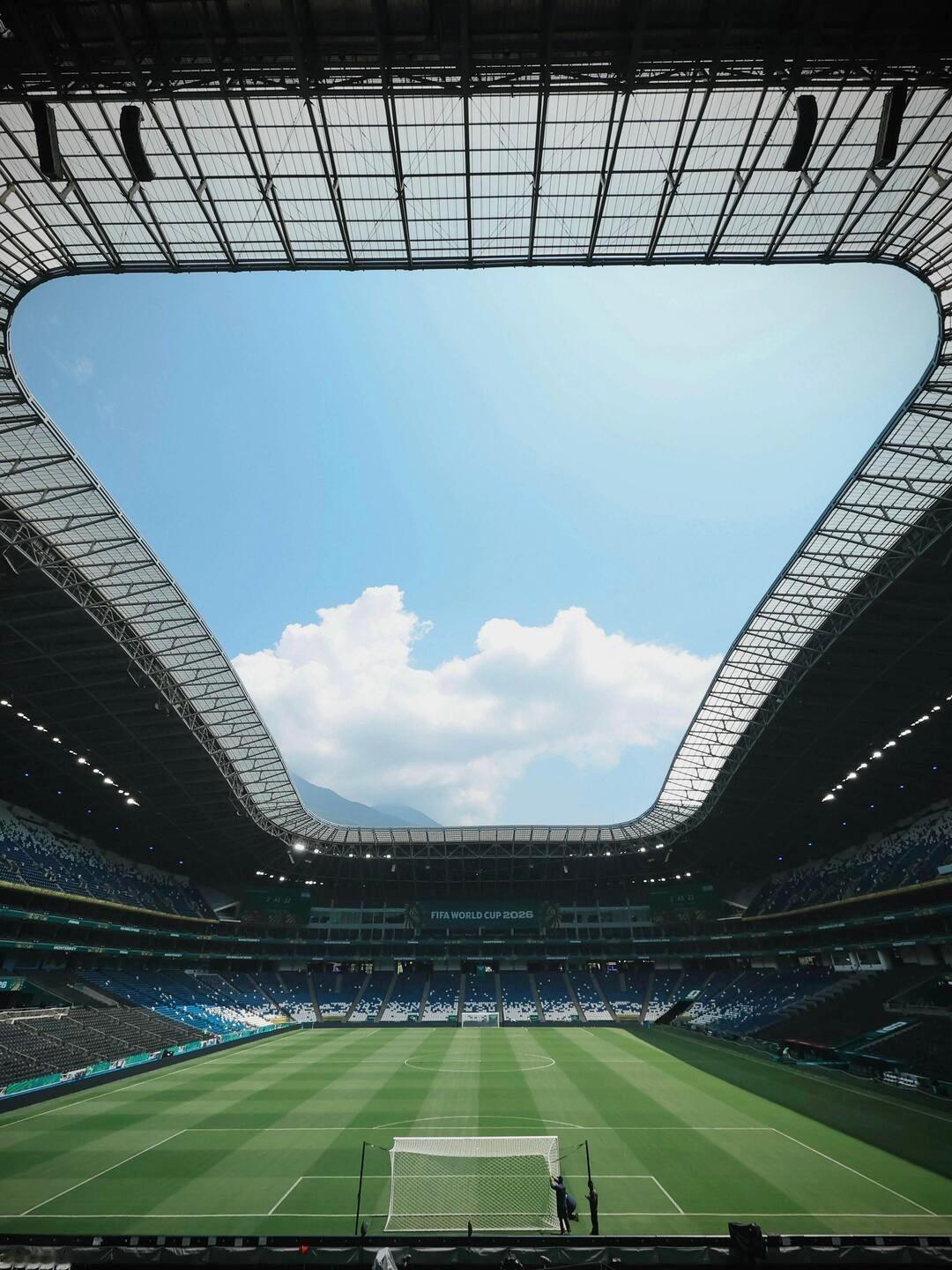 今天韩国🇰🇷VS南非🇿🇦这场比赛的场地，位于墨西哥蒙特雷的Estadio