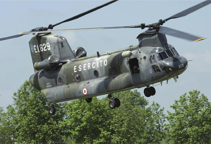 每天认识一件兵器 CH-47“支奴干”运输直升机［美］机长：30.1米主旋翼直径